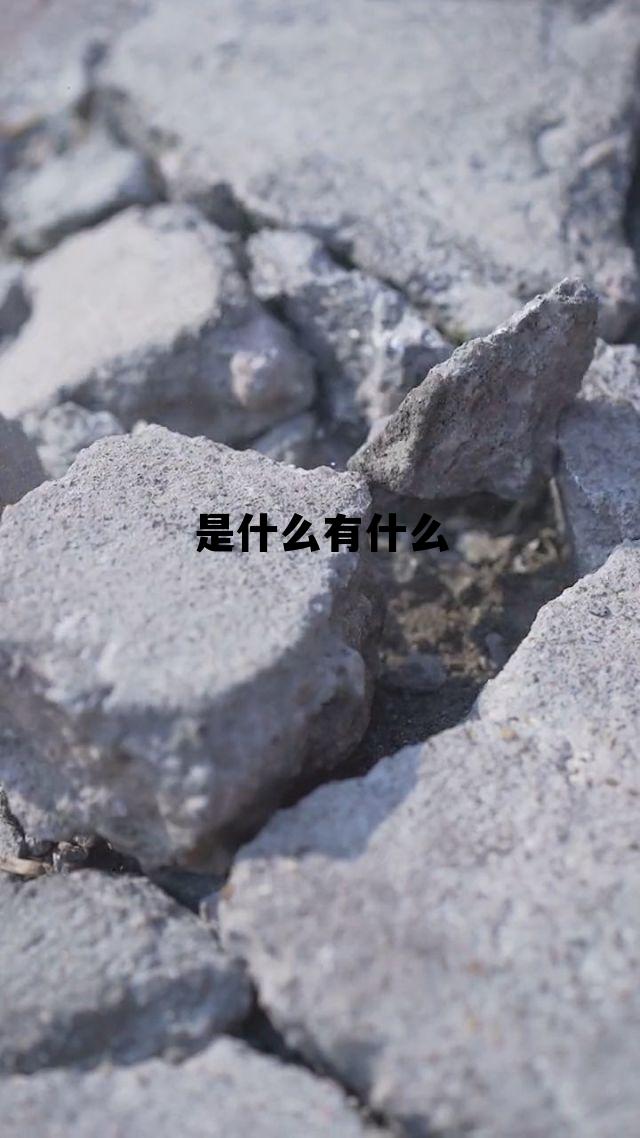 是什么有什么为什么怎么办，是什么有什么