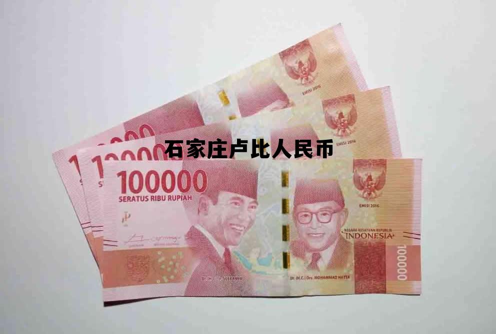 人民币卢比兑换比例，石家庄卢比人民币