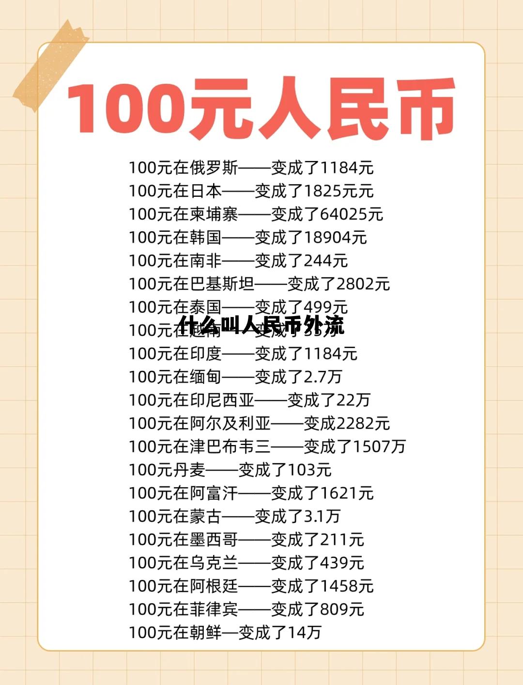 人民币外汇什么意思,什么叫人民币外流 人民币外汇什么意思,什么叫人民币外流