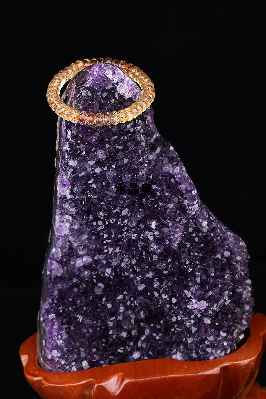 水晶皇后紫锂辉，水晶皇